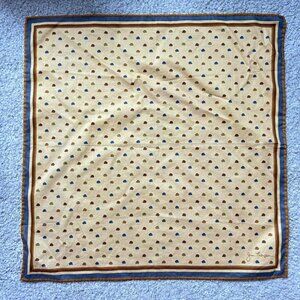 Jim Thompson Elephant Print Handkerchief/ Scarf